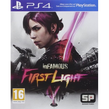 Jeux PS4 : InFamous First Light - Occasion