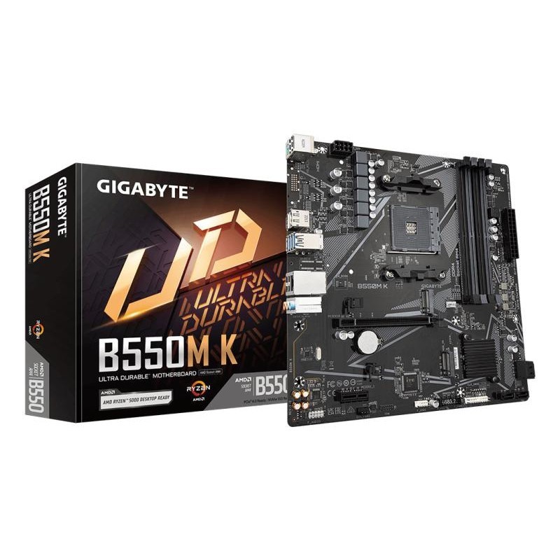 GIGABYTE B550M K Carte mère AMD B550 Socket AM4 micro ATX
