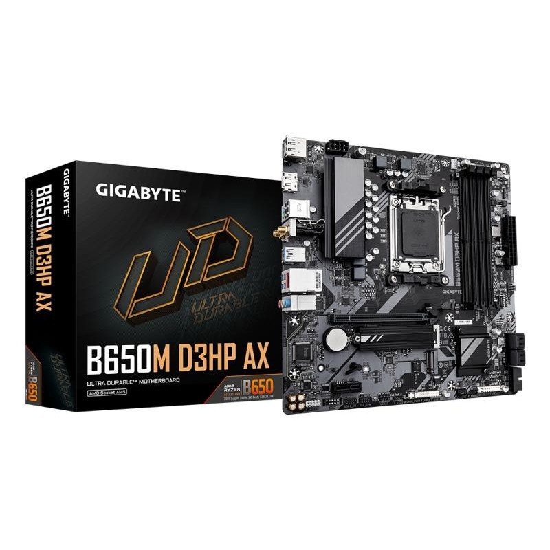 GIGABYTE B650M D3HP AX Carte mère AMD B650 Socket AM5 micro ATX