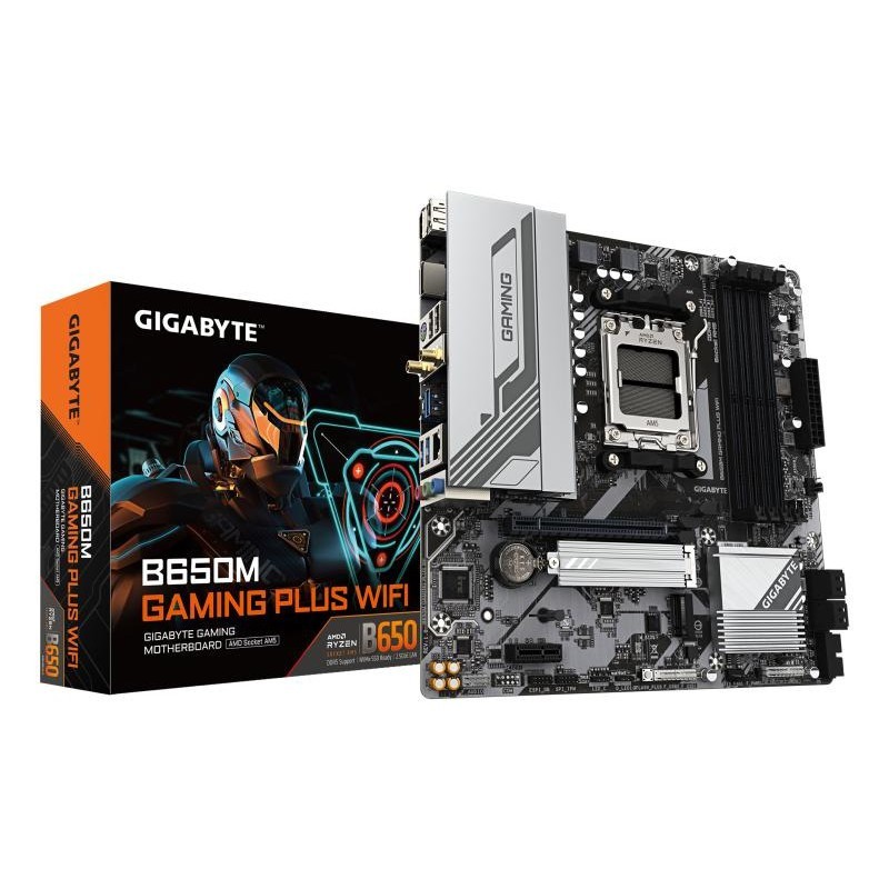 GIGABYTE B650M GAMING PLUS WF Carte mère AMD B650 Socket AM5 micro ATX