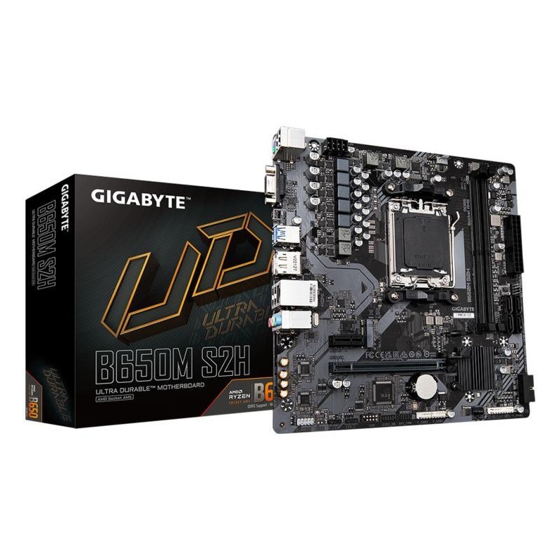 GIGABYTE B650M S2H Carte mère AMD B650 Socket AM5 micro ATX