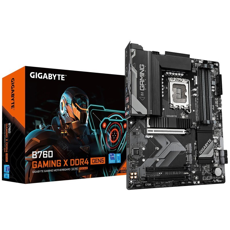 GIGABYTE B760 GAMING X D4 GEN5 Carte mère Intel B760 LGA 1700 ATX