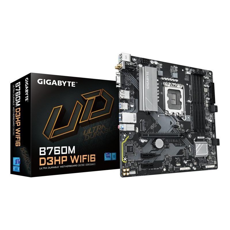GIGABYTE B760M D3HP WIFI6 Carte mère Intel B760 LGA 1700 micro ATX