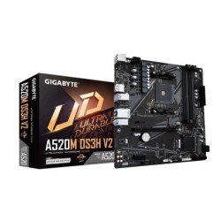 GIGABYTE A520M DS3H V2 Carte mère AMD A520 Socket AM4 micro ATX