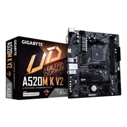 GIGABYTE A520M K V2 Carte mère AMD A520 Socket AM4 micro ATX