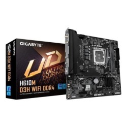 GIGABYTE H610M D3H WIFI DDR4 Carte mère Intel H610 LGA 1700 micro ATX