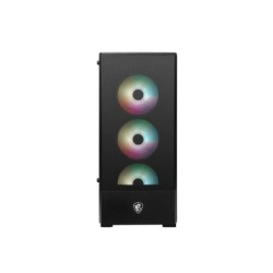 MSI MAG FORGE 112R unité centrale Midi Tower Noir, Transparent