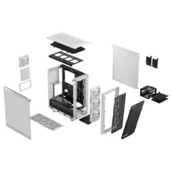 Fractal Design Meshify 2 Compact RGB Blanc