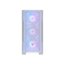 MSI MAG FORGE M100R Midi Tower Transparent, Blanc