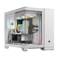 Corsair 2500X RGB Micro Tower Blanc