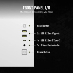 Corsair 2500X RGB Micro Tower Blanc