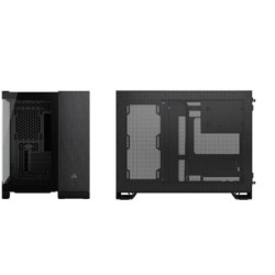 Corsair CC-9011287-WW unité centrale Midi Tower Aluminium, Noir