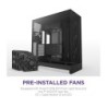 NZXT H9 Flow (2025) Dual-Chamber Mid-Tower Case - All Black