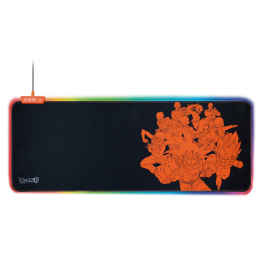 Dragon Ball - Tapis de souris XL avec RGB - Dragon Ball Super (80x30x0,3 cm)