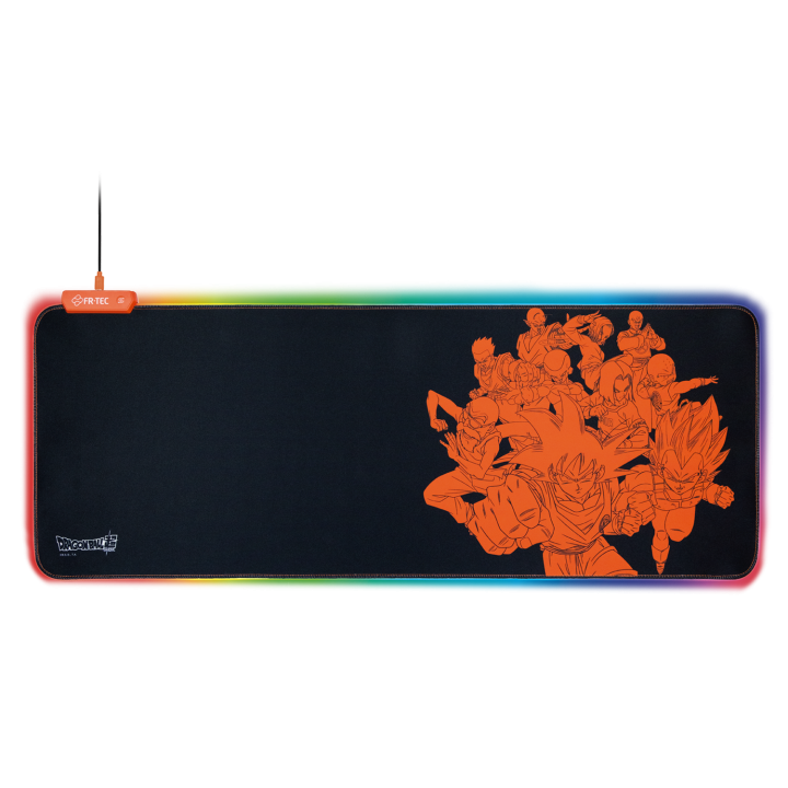 Dragon Ball - Tapis de souris XL avec RGB - Dragon Ball Super (80x30x0,3 cm)