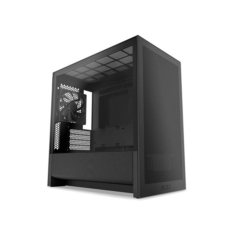 NZXT H3 Flow micro-ATX Mid-tower Case - All Black Color