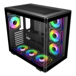 Cooler Master Elite 600 Black - 7 fans