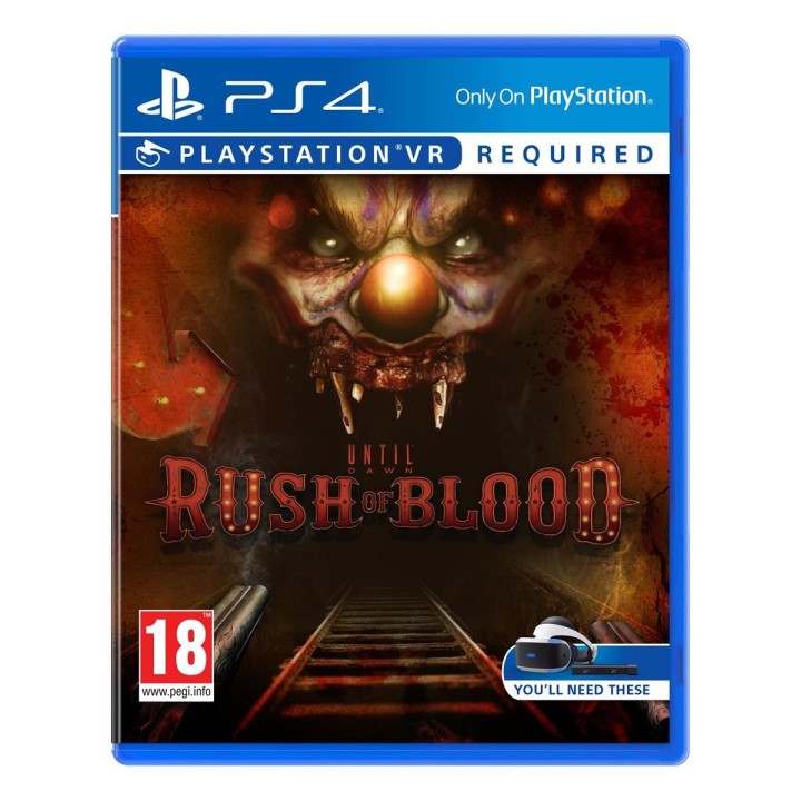 Jeux PS4 : Until Dawn Rush of Blood - Occasion | Ordiland
