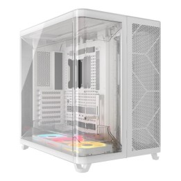 Corsair AIR 5400 LX-R RGB LINK Mid-Tower PC Case , White