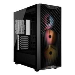 Corsair CORSAIR 3200D RS ARGB Mid-Tower PC Case, Black