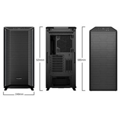 be quiet! DARK BASE 701 Black