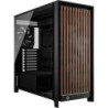Corsair FRAME 5000D Wood RS Performance Mid-Tower Case, Black/Walnut