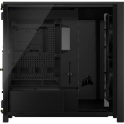 Corsair FRAME 5000D Wood RS Performance Mid-Tower Case, Black/Walnut
