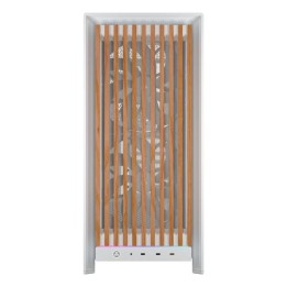 Corsair FRAME 5000D Wood RS Performance Mid-Tower Case, White/Oak