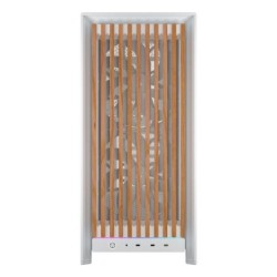 Corsair FRAME 5000D Wood RS Performance Mid-Tower Case, White/Oak