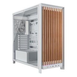 Corsair FRAME 5000D Wood RS Performance Mid-Tower Case, White/Oak