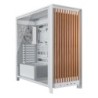 Corsair FRAME 5000D Wood RS Performance Mid-Tower Case, White/Oak