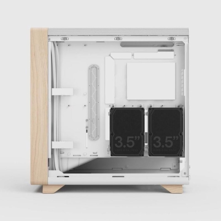 Fractal Design Summit Chalk White TG Clear Tint