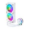 Cooler Master MasterLiquid PL240 Flux White Edition Boitier PC Kit de refroidissement du liquide 12 cm Blanc