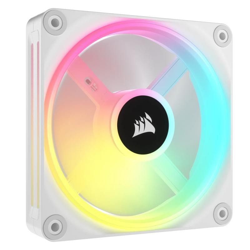 Corsair CO-9051006-WW système de refroidissement d’ordinateur Boitier PC Ventilateur 12 cm Blanc 3 pièce(s)