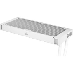 Corsair H100I Elite Processeur Refroidisseur de liquide tout-en-un 12 cm Blanc 1 pièce(s)