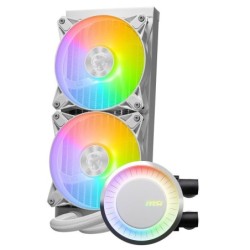 MSI MAG CORELIQUID E240 WHITE système de refroidissement d’ordinateur Carte-mère, Processeur Kit de refroidissement du