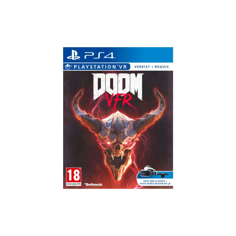 Jeux PS4 : DOOM VFR - Occasion