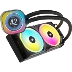 Corsair CW-9061007-WW système de refroidissement d’ordinateur Processeur Refroidisseur d'air 12 cm Noir 2 pièce(s)