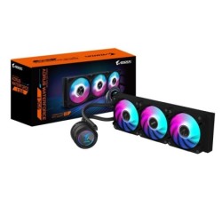 Gigabyte Refroidisseur de CPU liquide AIO AORUS WATERFORCE II 360 - 3 ventilateurs ARGB 120 mm, mécanisme