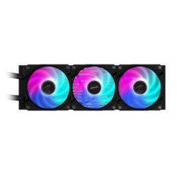 Gigabyte Refroidisseur de CPU liquide AIO AORUS WATERFORCE II 360 - 3 ventilateurs ARGB 120 mm, mécanisme