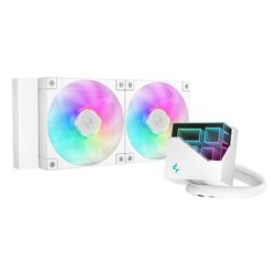 DeepCool LT240 Processeur Refroidisseur de liquide tout-en-un 12 cm Blanc 1 pièce(s) White