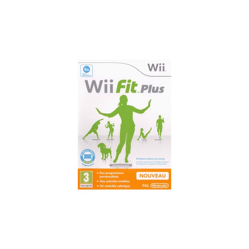 Jeux Wii : Wii Fit Plus - Occasion