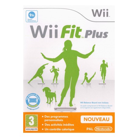 Jeux Wii : Wii Fit Plus - Occasion