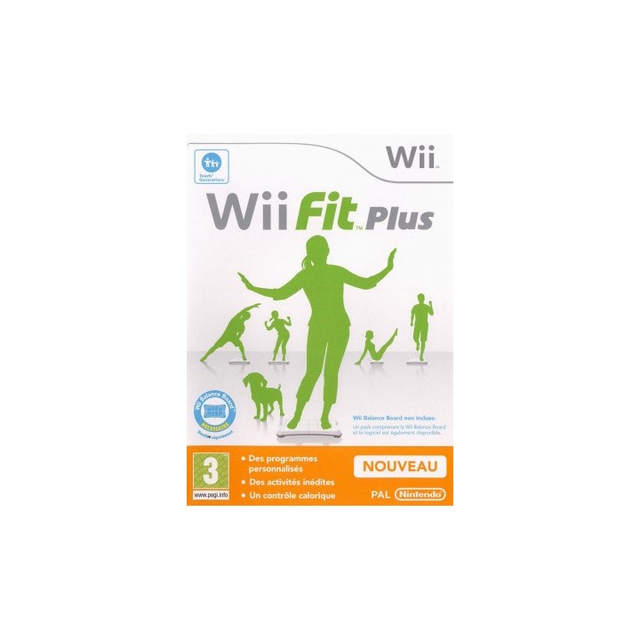 Jeux Wii : Wii Fit Plus - Occasion | Ordiland
