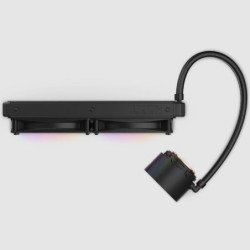 NZXT Kraken Elite 280 RGB Processeur Refroidisseur de liquide tout-en-un 14 cm Noir 1 pièce(s)