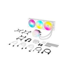 Corsair iCUE LINK TITAN RX RGB Processeur Refroidisseur de liquide tout-en-un 12 cm Blanc 1 pièce(s)