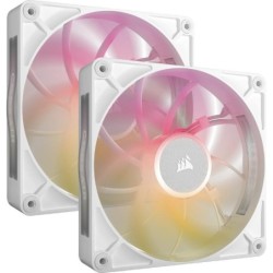 Corsair Kit de démarrage ventilateurs iCUE LINK RX140 RGB Max White Dual Fan