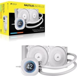 Corsair NAUTILUS 240 RS Liquid CPU Cooler WHITE