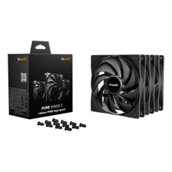 be quiet! PURE WINGS 3 140mm PWM high-speed 3-Pack