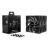 be quiet! PURE WINGS 3 140mm PWM high-speed 3-Pack